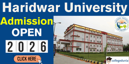 Haridwar University Admission 2026 27 Open